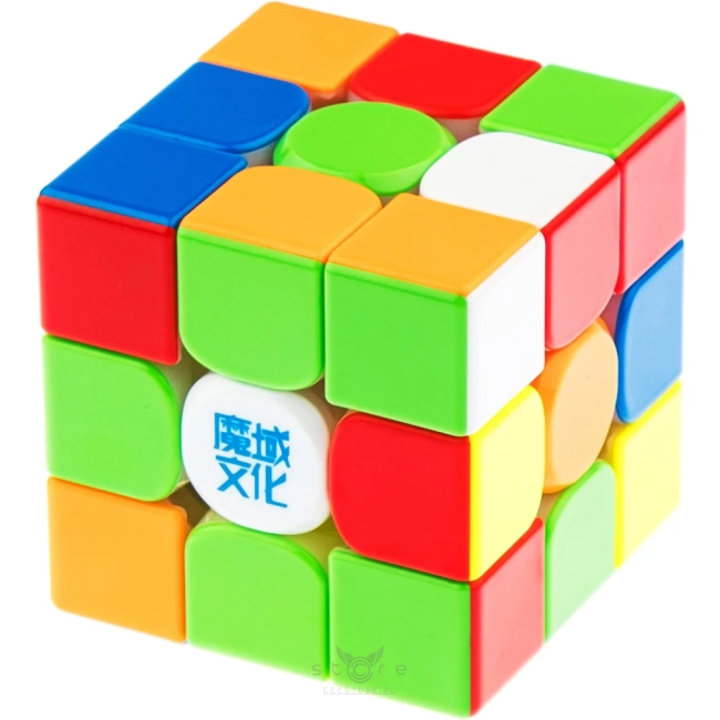 купить кубик Рубика moyu 3x3x3 super weilong v2 ai 8-magnet ball core maglev uv