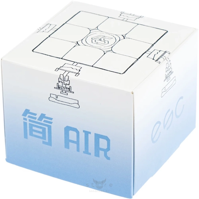 купить кубик Рубика escube air 3x3x3 (8-magnet ball-core)