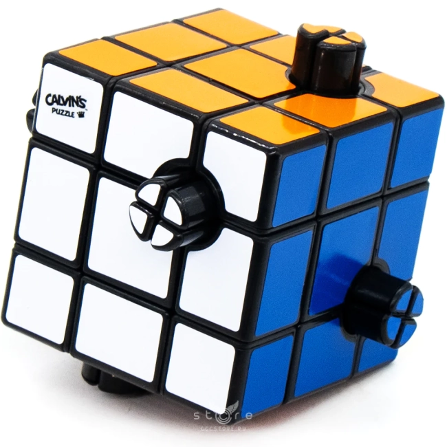купить головоломку calvin's puzzle evgeniy button cube (1-hole, 1/4)