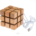 купить деревянный кубик-ночник 3x3x3 (usb)