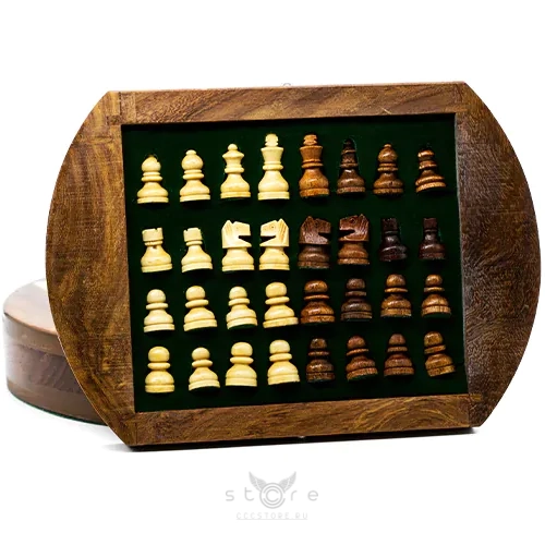 купить yusheng деревянные магнитные шахматы (s)
