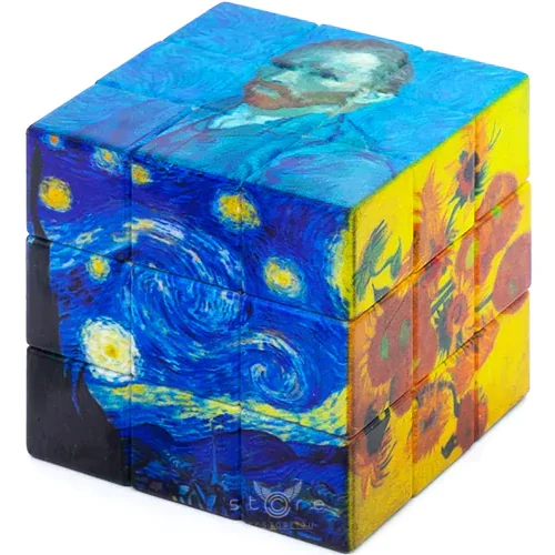 купить кубик Рубика z-cube 3x3x3 van gogh