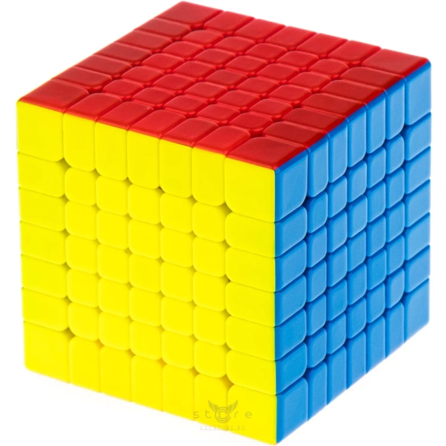 купить кубик Рубика qiyi mofangge 7x7x7 m pro (ball-core uv)