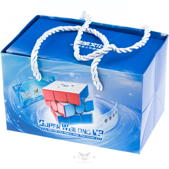 купить кубик Рубика moyu 3x3x3 super weilong v2 20-magnet ball core maglev uv