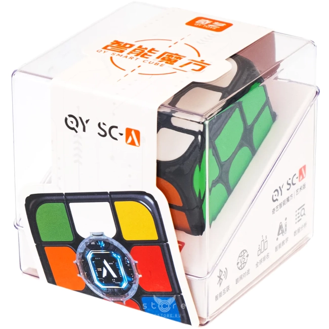 купить кубик Рубика qiyi mofangge 3x3x3 smart cube (art version)