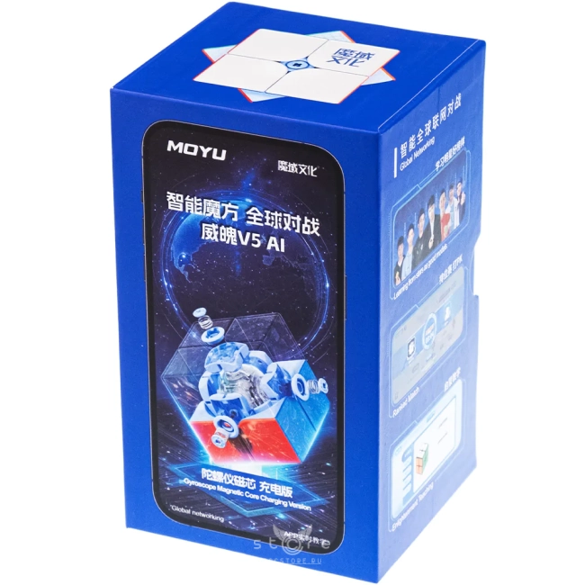 купить кубик Рубика moyu 2x2x2 weipo v5 ai ballcore
