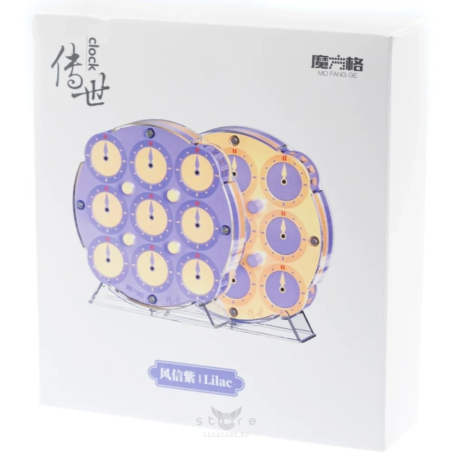 купить головоломку qiyi mofangge clock v2 m lilac limited