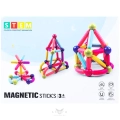 купить магнитный конструктор (палочки и шарики) - 88 элементов