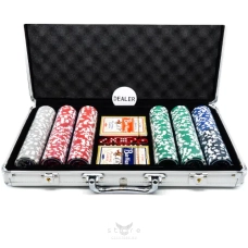 купить профессиональный набор для игры в покер &quot;ultimate silver 300&quot;