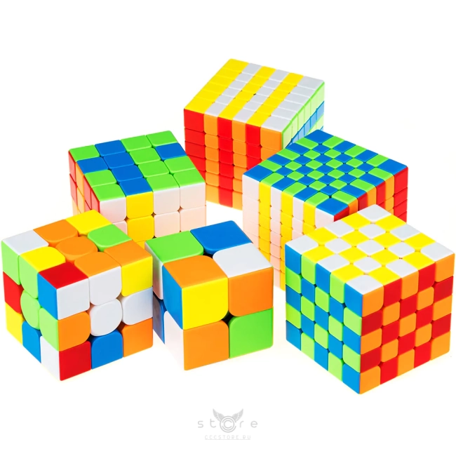 купить кубик Рубика moyu 2x2x2-7x7x7 mfjs set