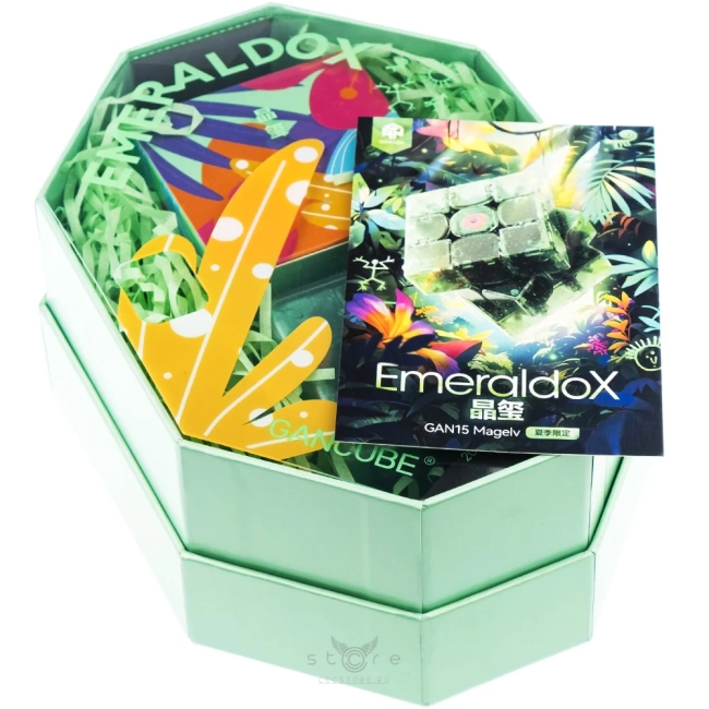 купить кубик Рубика gan 15 m maglev emeraldo limited