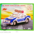 купить деревянный конструктор (мини) — police