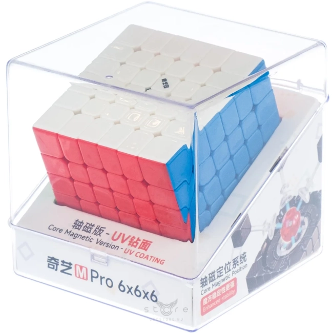 купить кубик Рубика qiyi mofangge 6x6x6 m pro (ball-core uv)