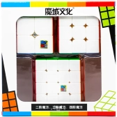 MoYu 2x2x2-4x4x4 Cubing Classroom SET Цветной пластик