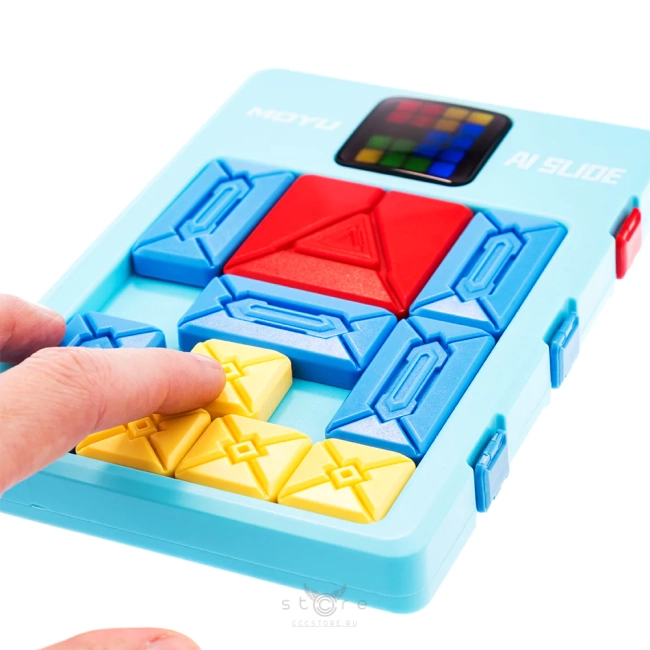 купить головоломку moyu ai slide smart klotski puzzle (электронные пятнашки)