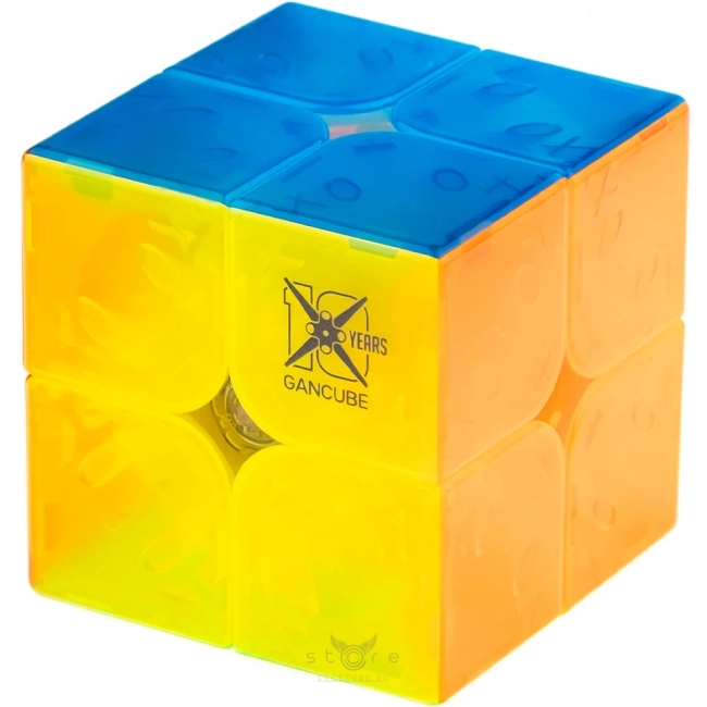 купить кубик Рубика gan 2x2x2 251 m air (10th anniversary edition)