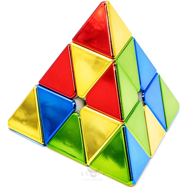 купить головоломку shengshou pyraminx huancai metallic m