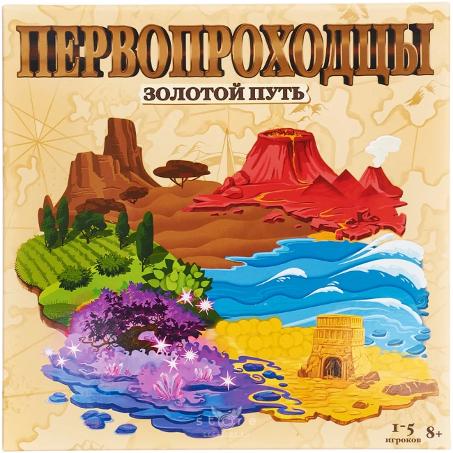 купить настольная игра первопроходцы: золотой путь