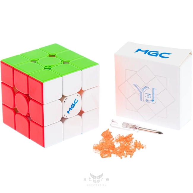 купить кубик Рубика yj 3x3x3 mgc3 beta 8-magnet ball core uv