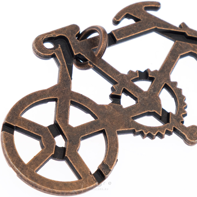 купить головоломку металлическая головоломка велосипед