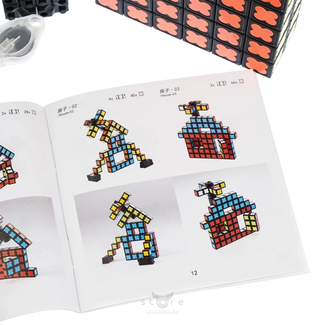 купить головоломку moyu building blocks magnetic 64 элемента