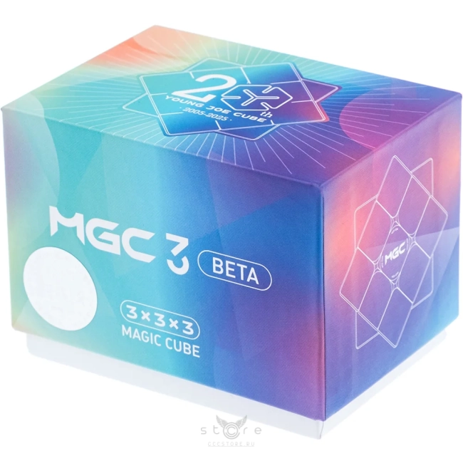 купить кубик Рубика yj 3x3x3 mgc3 beta 8-magnet ball core maglev uv