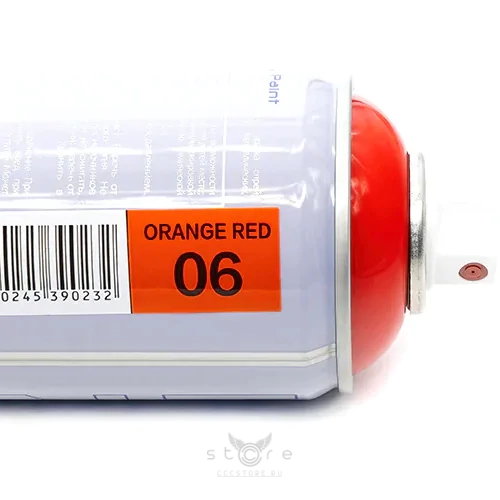 купить акриловая краска 6 (ral 3020) ярко-оранжево-красная