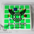 купить наклейки ccc stickers неполный флю на yuxin 5x5x5