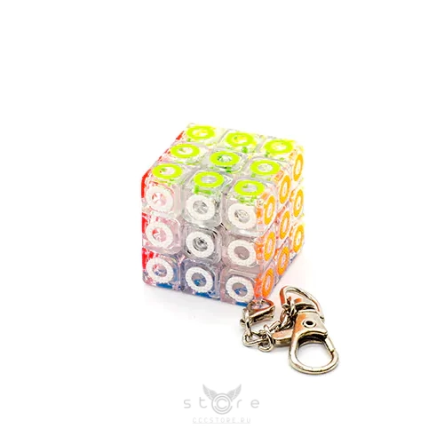 купить кубик Рубика block puzzle ring брелок