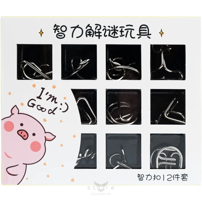 купить головоломку металлические головоломки 12e