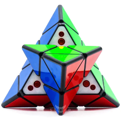 купить головоломку qiyi mofangge x-man pyraminx magnetic bell v2