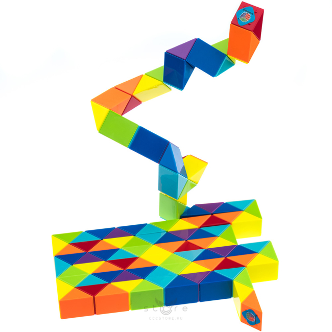 купить головоломку diansheng rainbow snake 108 элементов