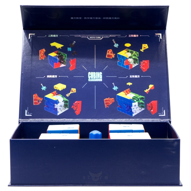 купить кубик Рубика moyu 2x2x2-5x5x5 meilong magnetic set