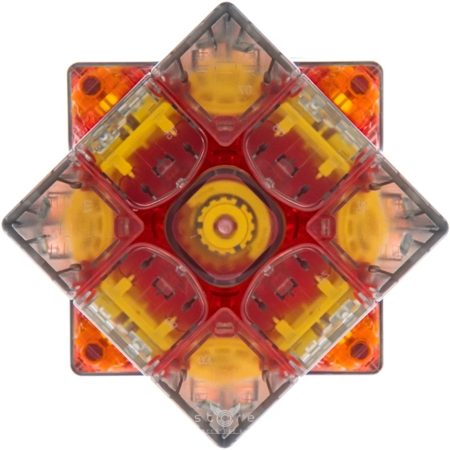 купить кубик Рубика moyu 3x3x3 huameng tg ball core + maglev uv spirit pearl limited