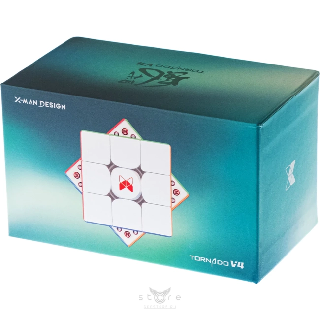купить кубик Рубика qiyi mofangge x-man 3x3x3 tornado v4 m pioneer version uv