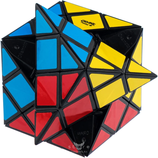 купить головоломку calvin's puzzle okamoto & greg lattice cube (4-color)