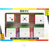 MoYu 2x2x2-7x7x7 Cubing Classroom SET Цветной пластик