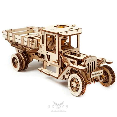 купить конструктор 3d-пазл ugears — грузовик ugm-11