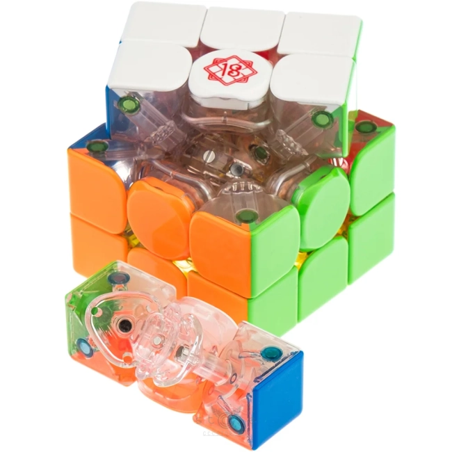 купить кубик Рубика moyu 3x3x3 weilong v11 20-magnet ball-core + maglev + uv (18th anniversary edition)