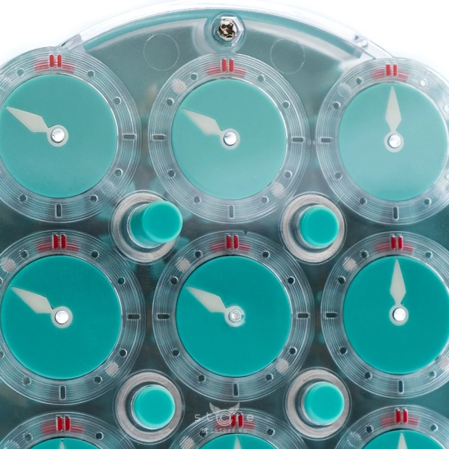 купить головоломку qiyi mofangge clock v2 m emerald limited