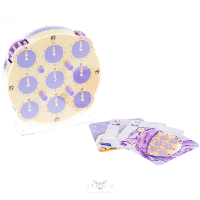 купить головоломку qiyi mofangge clock v2 m lilac limited