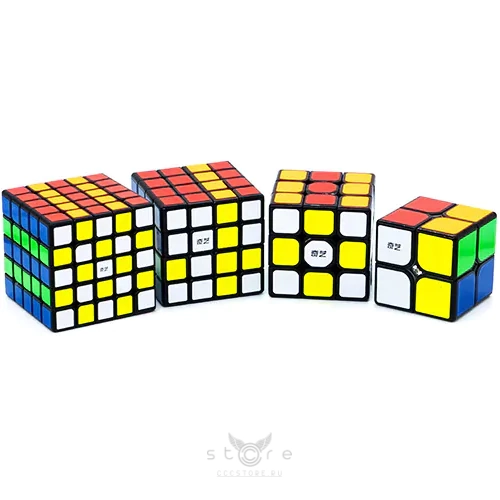 купить кубик Рубика qiyi mofangge 2x2x2-5x5x5 set v2