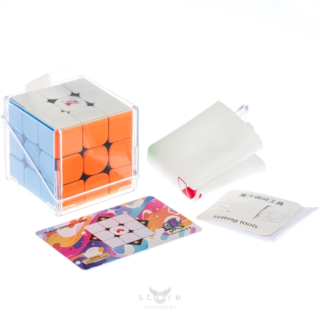 купить кубик Рубика qiyi mofangge x-man x sao 3x3x3 tornado v3 premium flagship uv special edition