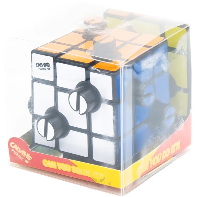 купить головоломку calvin's puzzle evgeniy button cube (2-holes, 1/2)