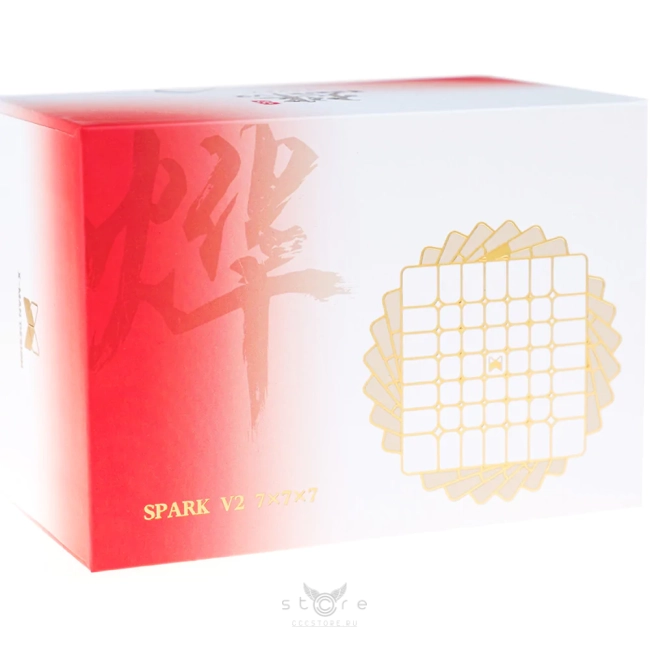 купить кубик Рубика qiyi mofangge 7x7x7 spark v2 m ball-core