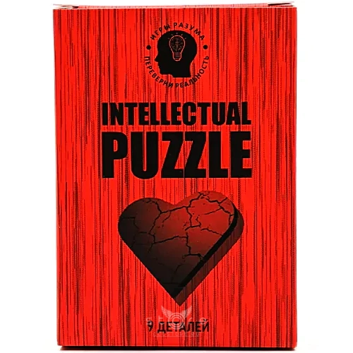 купить головоломку intellectual puzzle &quot;сердце&quot;