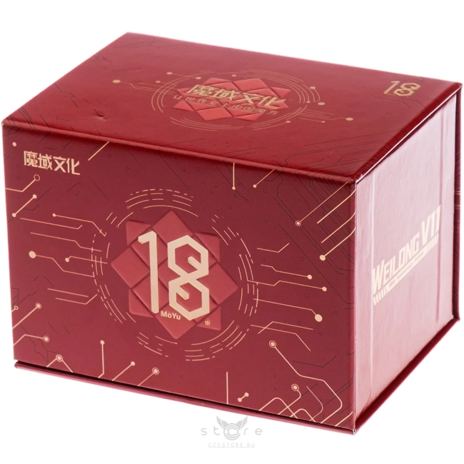 купить кубик Рубика moyu 3x3x3 weilong v11 20-magnet ball-core + maglev + uv (18th anniversary edition)