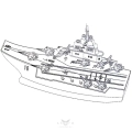 купить металлический конструктор (мини) — liaoning ship