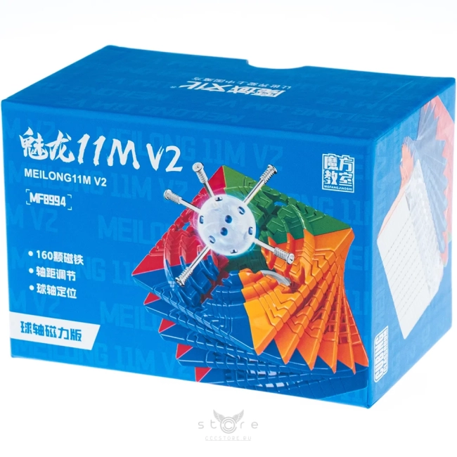 купить кубик Рубика moyu 11x11x11 meilong v2 m ball-core