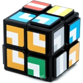 Calvin's Puzzle OS Cube 2x2x2 Черный с рисунком